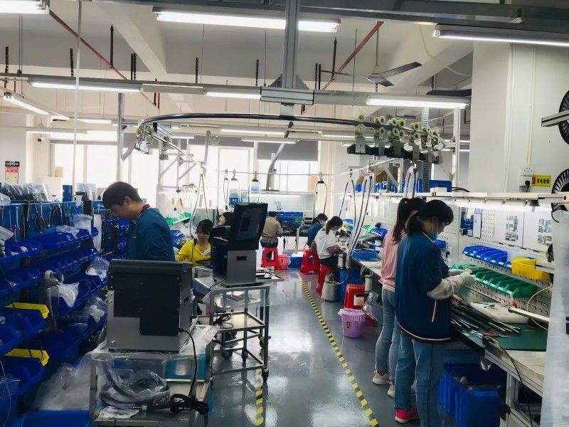 Shaanxi Donghui Marking Equipment Co., Ltd productielijn van de fabrikant