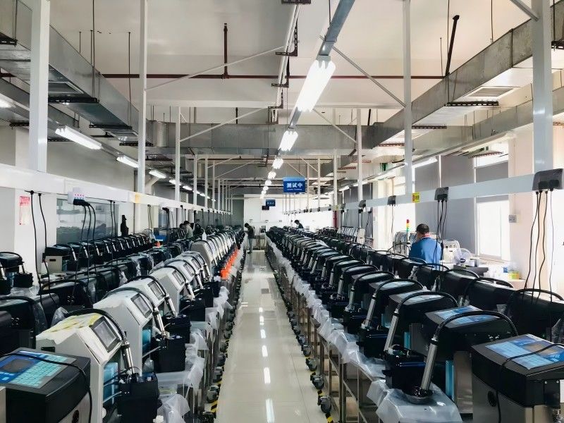 Shaanxi Donghui Marking Equipment Co., Ltd productielijn van de fabrikant