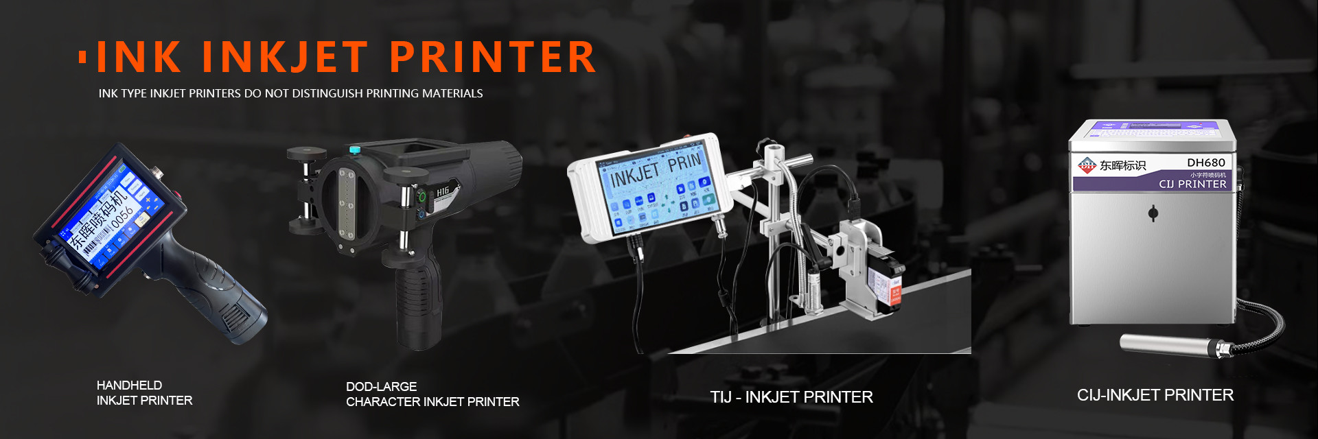 kwaliteit Handbediende Inkjet-Printer fabriek