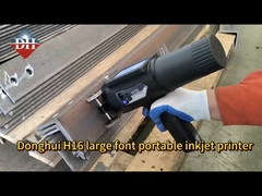 Draagbare inkjetprinter met hoge resolutie voor grote tekens DOD