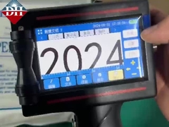 Draagbare inkjetprinter met 4,3 inch touchscreen en sneldrogend cartridge