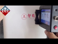 2.54 cm draagbare handdrukker met verschillende kleuren inkcartridges